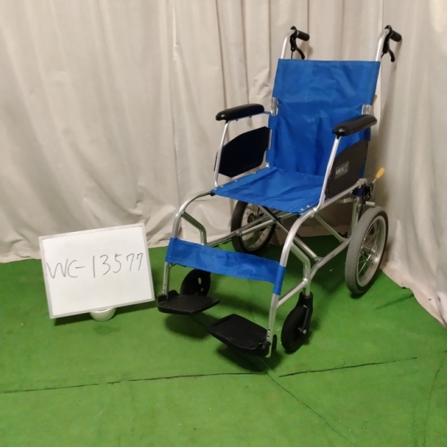 【Bランク 中古 車椅子】日進医療器 介助式車椅子 NAH-L7α Aパッケ