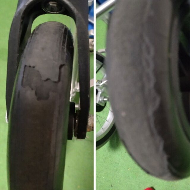 【Bランク 中古 車椅子】日進医療器 介助式車椅子 NAH-L7α Aパッケ