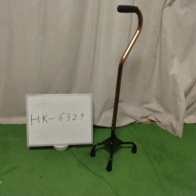 【Bランク 中古 杖】ミキ アルミ製四点杖 MRA-01612(HK-6329)