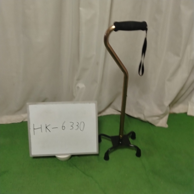 【Bランク 中古 杖】ミキ アルミ製四点杖 MRA-01612(HK-6330)