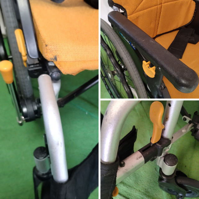 【Bランク 中古 車椅子】松永製作所 自走式車椅子 ネクストコア・ア