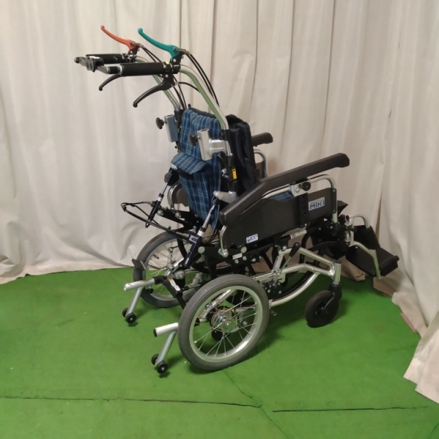 【中古 リクライニング車椅子 Bランク】ミキ リクライニング車椅子(