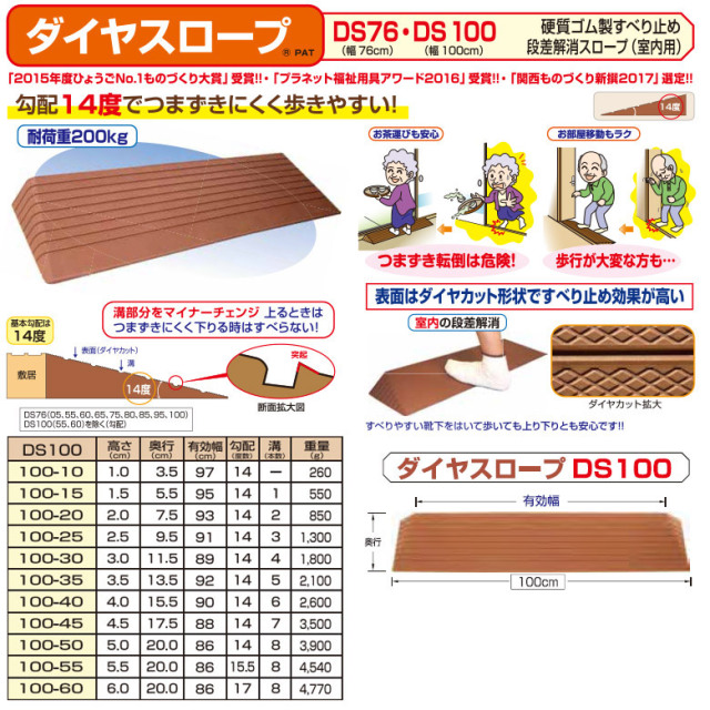 シンエイテクノ ダイヤスロープ DS100