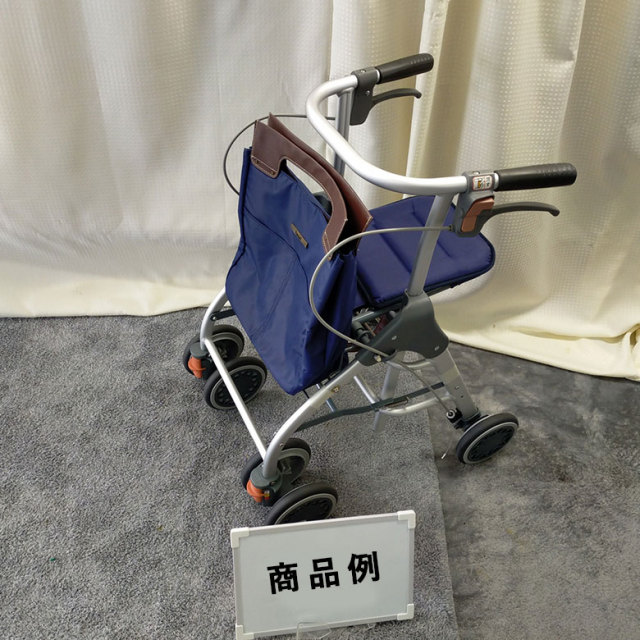 歩行器「テイコブリトルスリム ネイビー」幸和製作所／WAW04