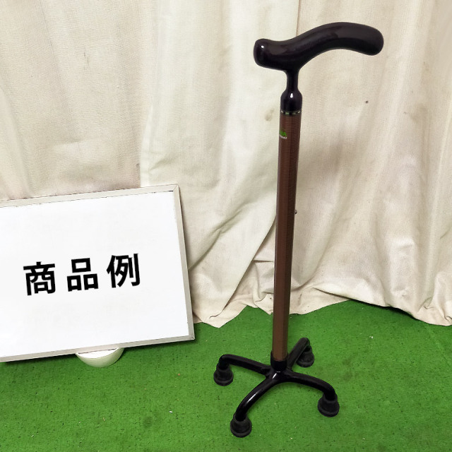 【中古 杖 Aランク】島製作所 オールカーボン クオッドケイン四点式 