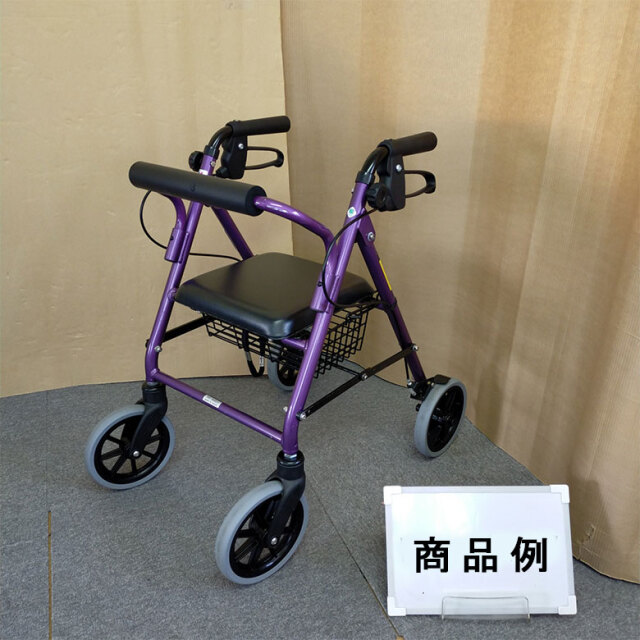 中古 歩行器・杖「ハッピーミニ」（竹虎ヒューマンケア／四輪歩行器／A 