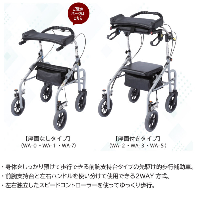 【中古 歩行器 Aランク】ウェルパートナーズ　ラビットWA-1 (HKWE105