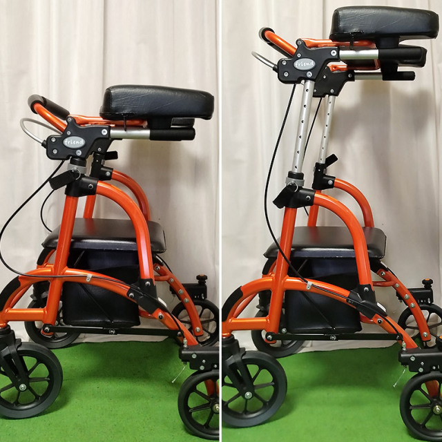 【中古 歩行器 Aランク】ウェルパートナーズ フレンド WF-1 (hkwe107-a