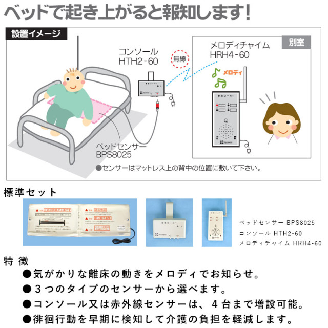 【中古 徘徊感知器 Aランク】テクノスジャパン 家族コール HK-1B (OT