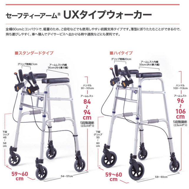 セーフティーアーム UXタイプウォーカー