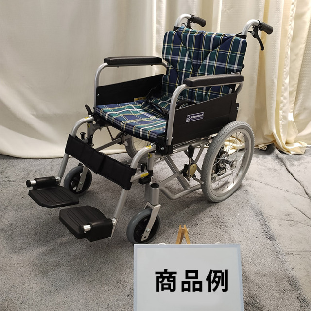 中古 車椅子 Aランク】カワムラサイクル 介助式車椅子 KA816-40B-SL