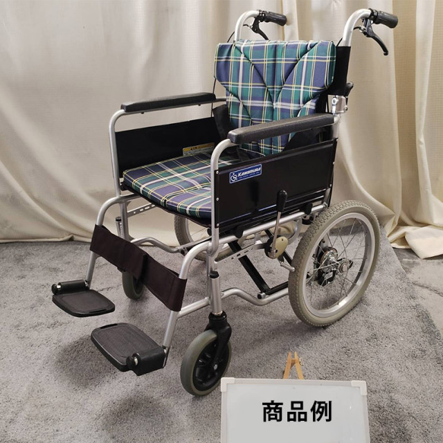 【車椅子 中古 Aランク】カワムラサイクル 介助式車椅子 BM16-45SB-M
