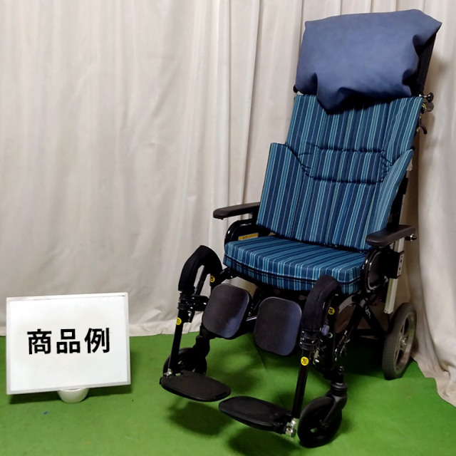 中古 リクライニング車椅子 Aランク】カワムラサイクル KPFK-12 くるー
