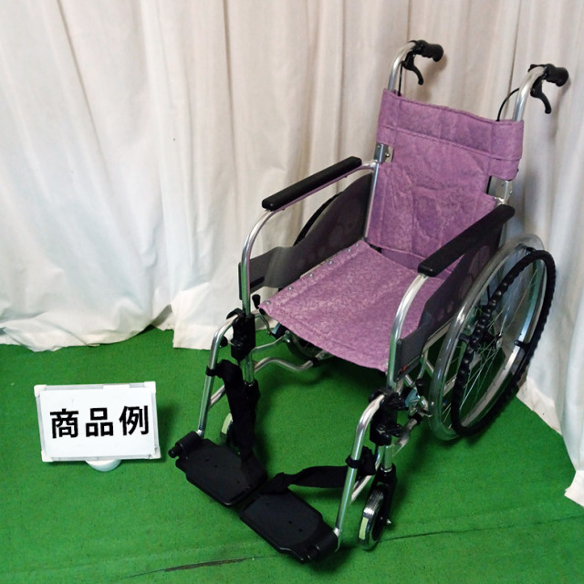 中古 車椅子 Aランク】松永製作所 自走式車椅子 SA-100 (WCMA247-P-A)