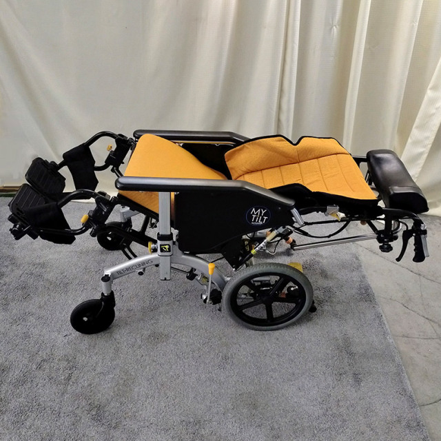 介助式リクライニング車椅子「マイチルトコンパクト 3D」松永製作所 MH-CR3D