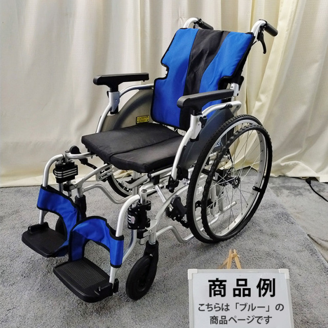 Aランク 中古 車椅子】ミキ 自走式車椅子 MEF-22 (WCMI261-A)
