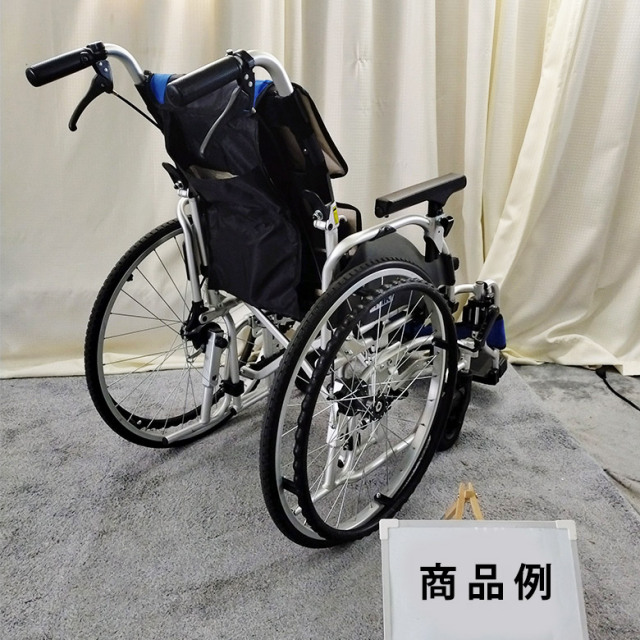 Aランク 中古 車椅子】ミキ 自走式車椅子 MEF-22 (WCMI261-A)