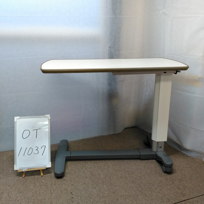 中古 介護ベッド用テーブル「サイドテーブル」（パラマウントベッド／KF-192／Bランク）[OT-11037]