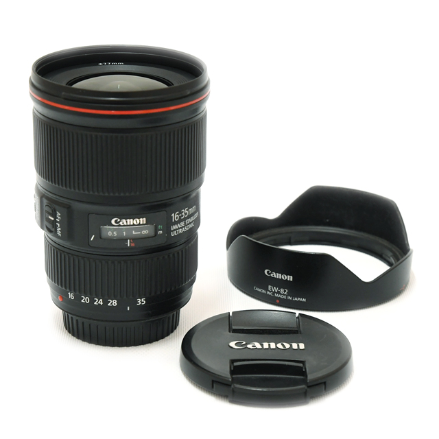【中古/メンテあり】Canon EF16-35mm F4L IS USM バイセル公式】キヤノン Canon EF 16-35mm F4L IS USM 一眼