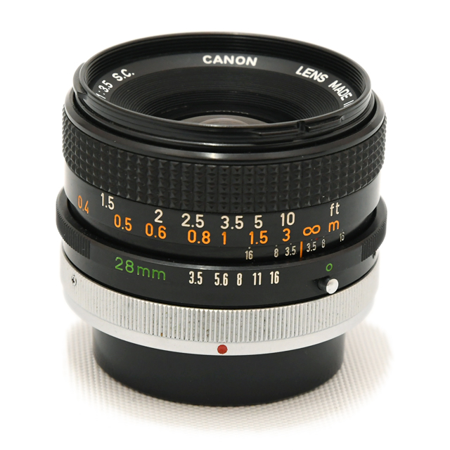 FD 28mm F3.5 S.C.