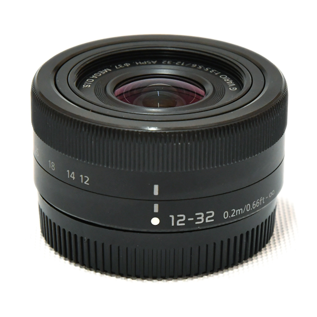 LUMIX G VARIO 12-32mm/F3.5-5.6 ASPH./MEGA O.I.S. H-FS12032-K [�u���b�N]