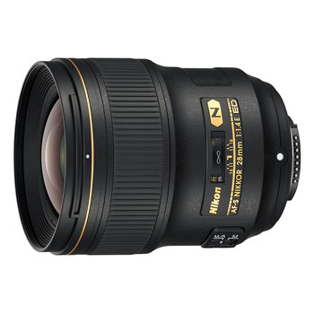 【新品】ニコン AF-S NIKKOR 28mm f/1.4E ED【メーカー取寄せ品】【選べる5年間延長保証対象（別料金）】