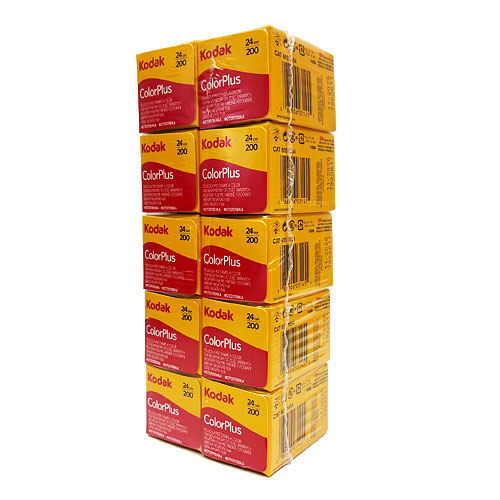 【新品】【在庫あり】Kodak カラーネガフィルム ColorPlus 200 24EX 10本セット [コダック 35mmカラーフィルム カラープラス 200 24枚撮 10本セット]【2026年11月期限】