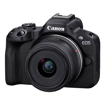 【新品】【在庫あり】キヤノン EOS R50 RF-S18-45 IS STMレンズキット ブラック【8千円キャッシュバック】【選べる5年間延長保証対象（別料金）】