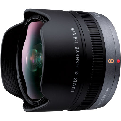 【新品】パナソニック LUMIX G FISHEYE 8mm / F3.5 [H-F008]【メーカー取寄せ品】【選べる5年間延長保証対象（別料金）】