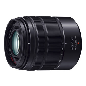 【新品】パナソニック LUMIX G VARIO 45-150mm / F4.0-5.6 ASPH. / MEGA O.I.S. ブラック [H-FS45150-KA]【メーカー取寄せ品】【選べる5年間延長保証対象（別料金）】