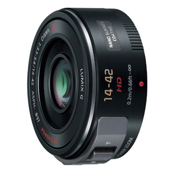 【新品】パナソニック LUMIX G X VARIO PZ 14-42mm / F3.5-5.6 ASPH. / POWER O.I.S. ブラック [H-PS14042-K]【メーカー取寄せ品】【選べる5年間延長保証対象（別料金）】