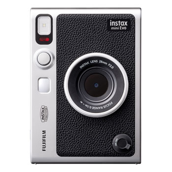 【新品】【在庫あり】フジフイルム ハイブリッドインスタントカメラ チェキ instax mini Evo ブラック USB Type-C対応