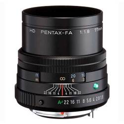 【新品】【在庫あり】ペンタックス HD PENTAX-FA 77mmF1.8 Limited ブラック【選べる5年間延長保証対象（別料金）】