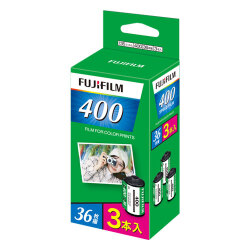 【新品】【在庫あり】FUJIFILM カラーネガフィルム FUJIFILM400 36EX 3本パック [富士フイルム 35mmカラーフィルム フジフィルム400 36枚撮 3本パック]