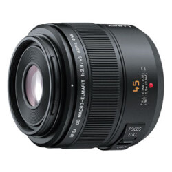 【新品】パナソニック LEICA DG MACRO-ELMARIT 45mm / F2.8 ASPH. / MEGA O.I.S. [H-ES045]【メーカー取寄せ品】【選べる5年間延長保証対象（別料金）】