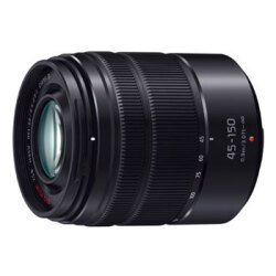 【新品】パナソニック LUMIX G VARIO 45-150mm / F4.0-5.6 ASPH. / MEGA O.I.S. ブラック [H-FS45150-KA]【メーカー取寄せ品】【選べる5年間延長保証対象（別料金）】