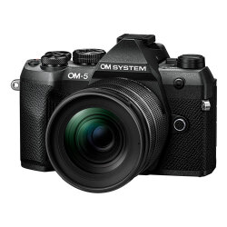 【新品】【在庫あり】OM SYSTEM OM-5 Mark II 12-45mm F4.0 PRO レンズキット ブラック【5月31日ご注文分まで5年間延長保証（自然故障対象）プレゼント】