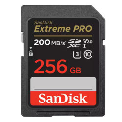 【新品】【在庫あり】サンディスク Extreme Pro SDXCカード 256GB UHS-I【海外パッケージ品】