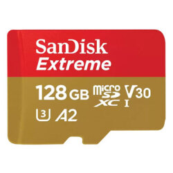 【新品】【在庫あり】サンディスク Extreme microSDXCカード 128GB UHS-I U3【海外パッケージ品】