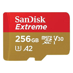 【新品】【在庫あり】サンディスク Extreme microSDXCカード 256GB UHS-I U3【海外パッケージ品】