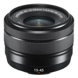 【新品】フジフイルム XC15-45mmF3.5-5.6 OIS PZ ブラック【メーカー取寄せ品】【選べる5年間延長保証対象（別料金）】