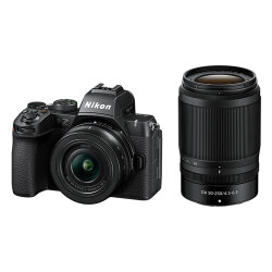 【新品】【在庫あり】ニコン Z50II ダブルズームキット【イージーラッパーMサイズプレゼント】【5月31日ご注文分まで5年間延長保証（自然故障対象）プレゼント】