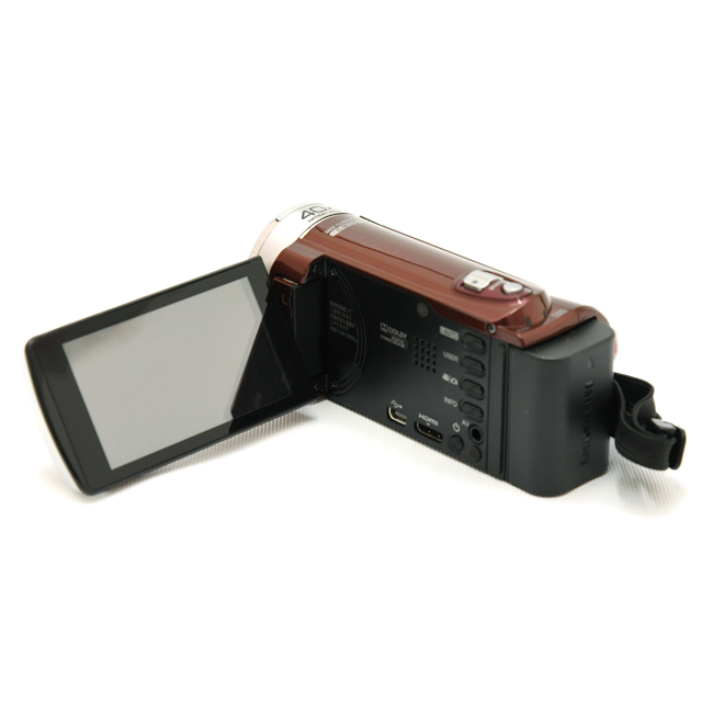 中古】JVC ムービー Everio GZ-E180 レッド【A】