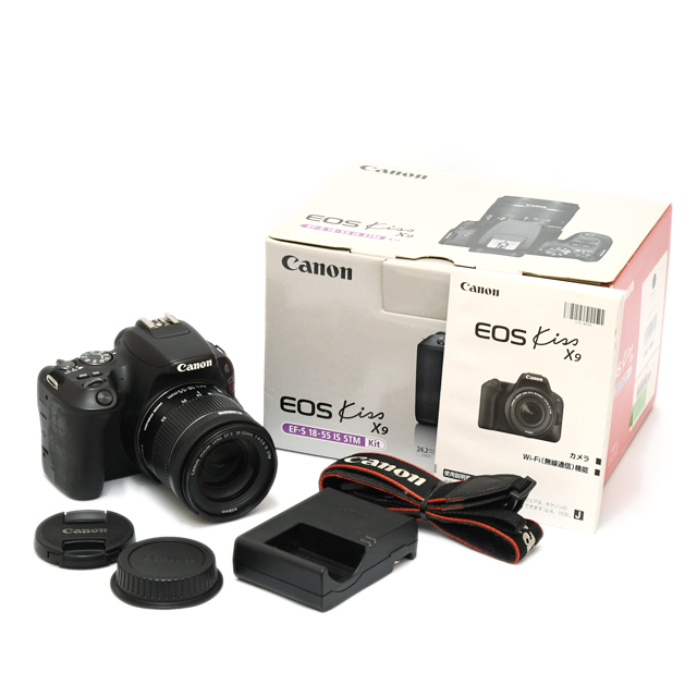 中古】(キヤノン) Canon EOS KISS X9 EF-S18-55 IS STM おき 