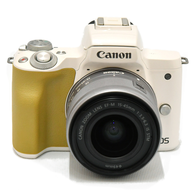 中古】ミラーレス一眼 キヤノン EOS Kiss M ・ EF-M 15-45mm【B】15  