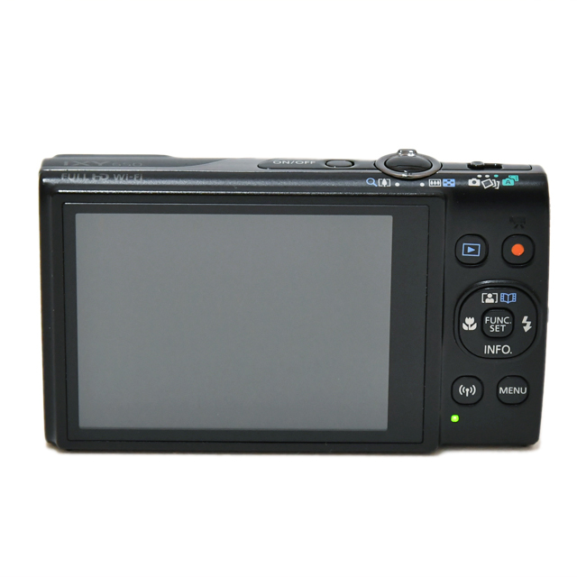 中古】キヤノン コンパクトデジタルカメラ IXY650 ブラック【B】15日間保証