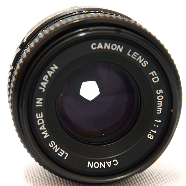 中古】レンズ キヤノン NEW FD 50mm F1.8【C】
