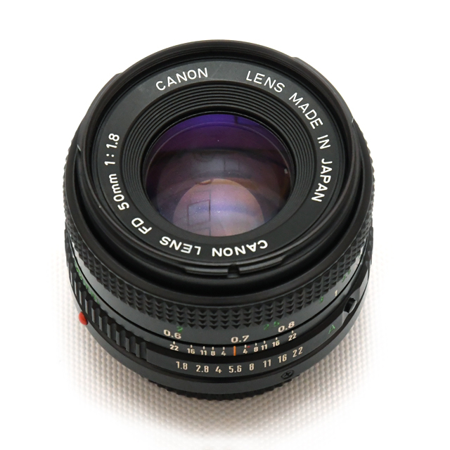中古】レンズ キヤノン NEW FD 50mm F1.8【C】