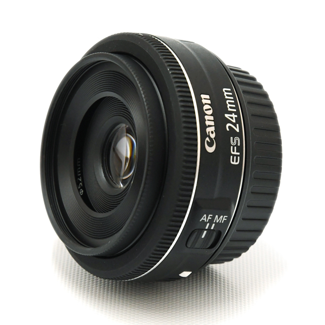 中古】レンズ キヤノン EF-S 24mm F2.8 STM【B】