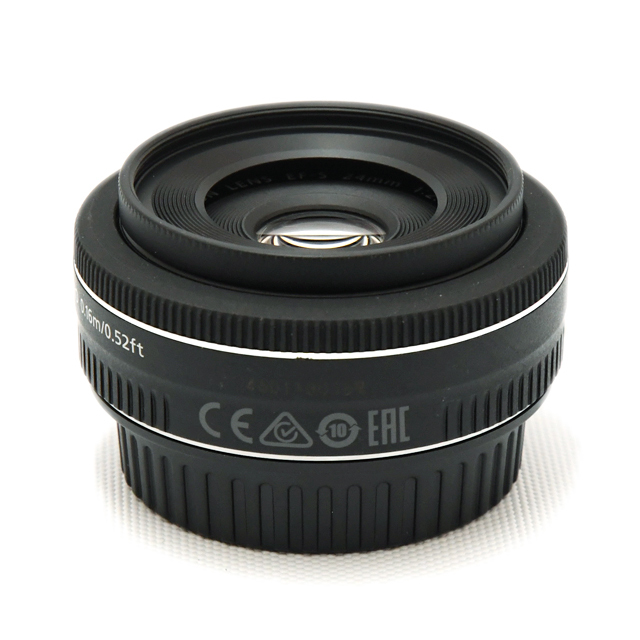 中古】レンズ キヤノン EF-S 24mm F2.8 STM【B】